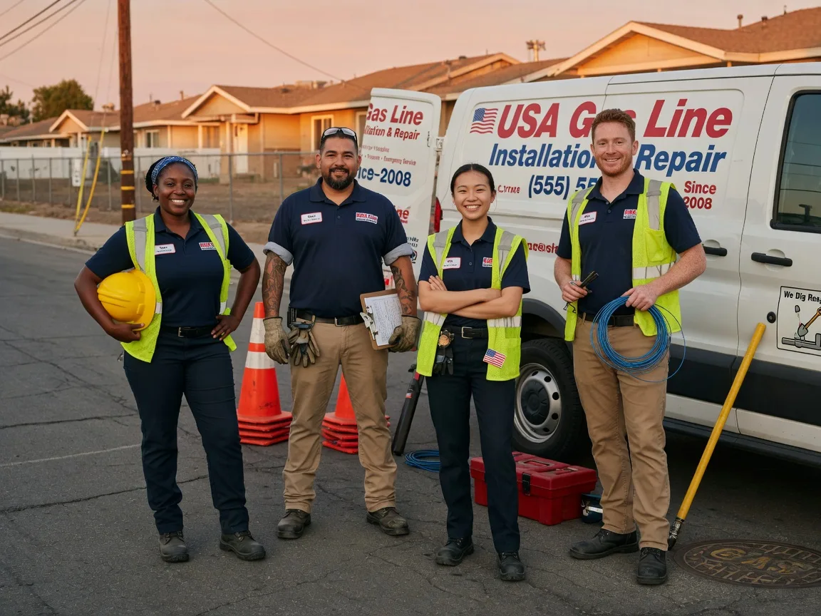 Gas Line Installation company in Artesia Wells, TX